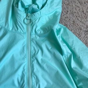 UNDER ARMOR BLUE RAIN ZIP